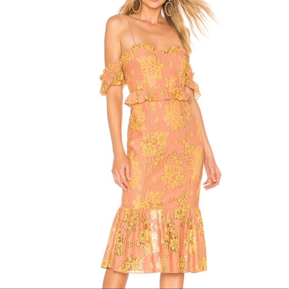 Majorelle midi dress